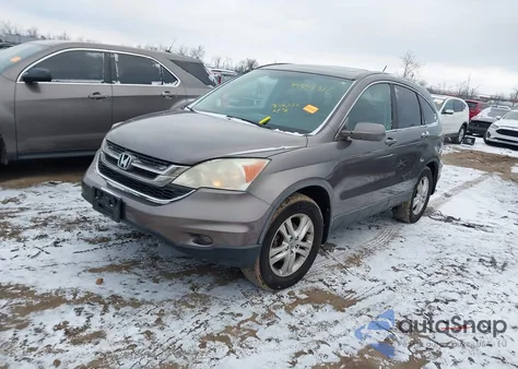 2011 Honda Cr-V Ex-L from USA, damaged, VIN 5J6RE4H77BL042341